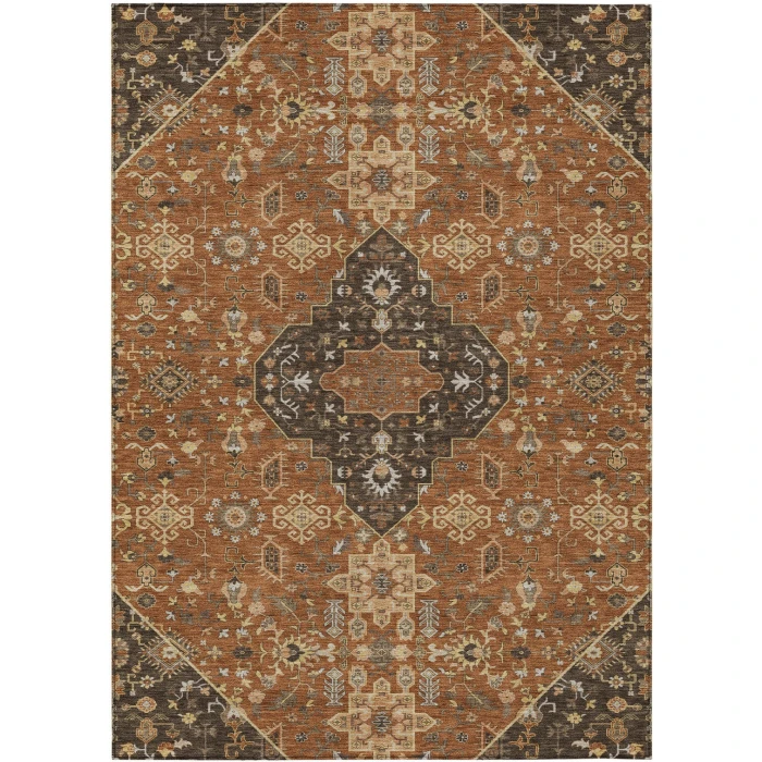 Addison Rugs Chantille Orange ACN2714 5ft. x 7ft.6in. Rect. Rug