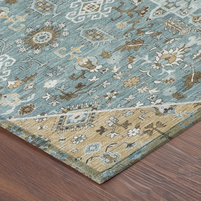 Addison Rugs Chantille Teal ACN2714 8ft. x 10ft. Rect. Rug