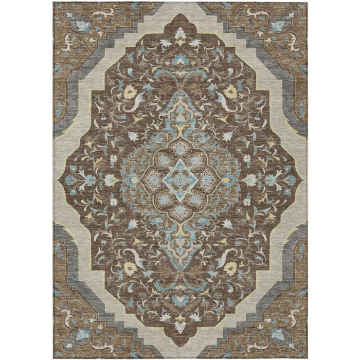Addison Rugs Chantille Brown ACN2715 5ft. x 7ft.6in. Rect. Rug