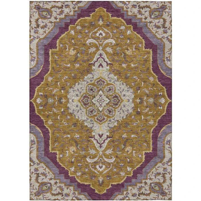 Addison Rugs Chantille Gold ACN2715 8ft. x 10ft. Rect. Rug