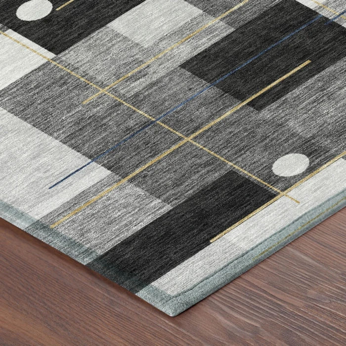 Addison Rugs Chantille Black ACN2716 8ft. x 10ft. Rect. Rug