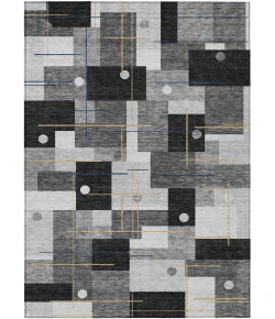 Addison Rugs Chantille Black ACN2716 9ft. x 12ft. Rect. Rug