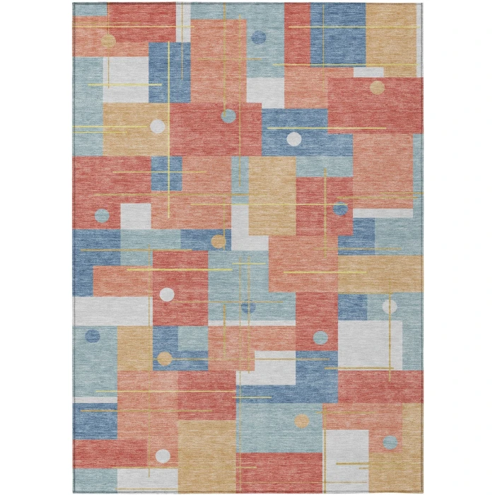 Addison Rugs Chantille Orange ACN2716 9ft. x 12ft. Rect. Rug
