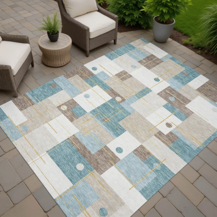 Addison Rugs Chantille Ivory ACN2716 5ft. x 7ft.6in. Rect. Rug