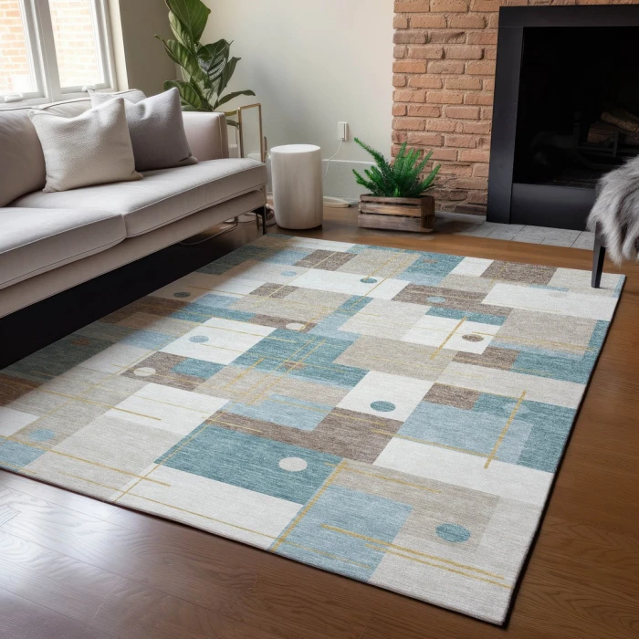 Addison Rugs Chantille Ivory ACN2716 5ft. x 7ft.6in. Rect. Rug