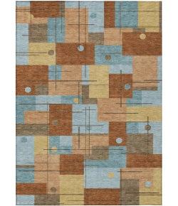 Addison Rugs Chantille Orange ACN2716 5ft. x 7ft.6in. Rect. Rug