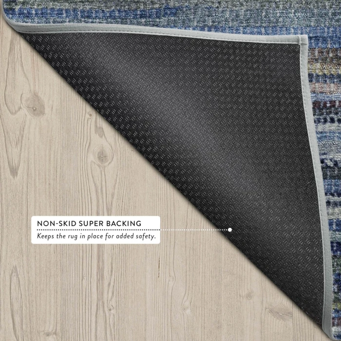 Addison Rugs Chantille Blue ACN2717 5ft. x 7ft.6in. Rect. Rug