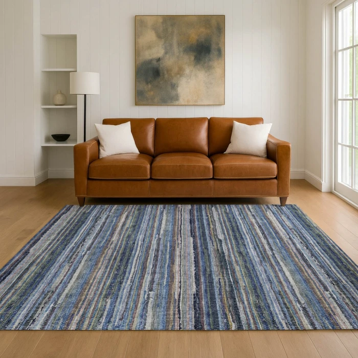 Addison Rugs Chantille Blue ACN2717 5ft. x 7ft.6in. Rect. Rug