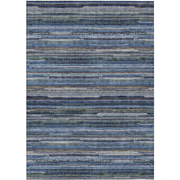 Addison Rugs Chantille Blue ACN2717 5ft. x 7ft.6in. Rect. Rug