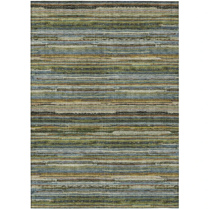 Addison Rugs Chantille Green ACN2717 9ft. x 12ft. Rect. Rug