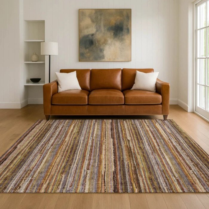 Addison Rugs Chantille Orange ACN2717 5ft. x 7ft.6in. Rect. Rug