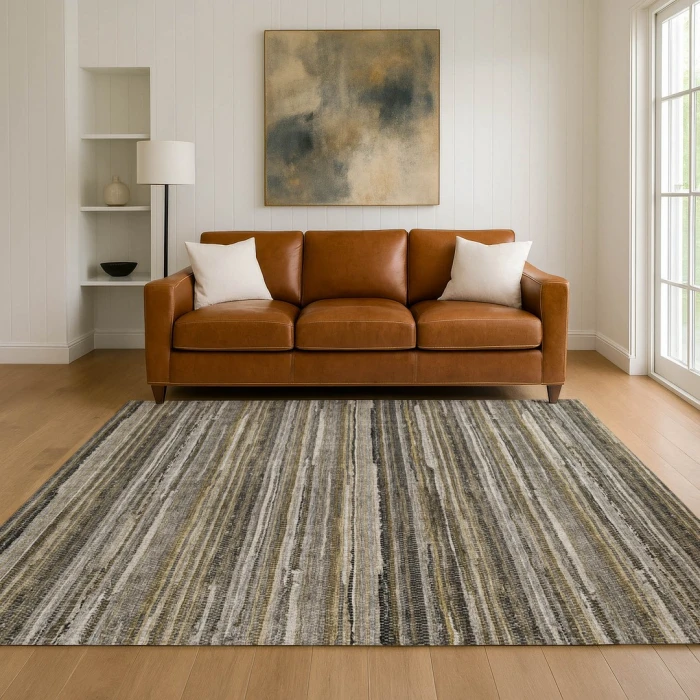 Addison Rugs Chantille Gray ACN2717 5ft. x 7ft.6in. Rect. Rug
