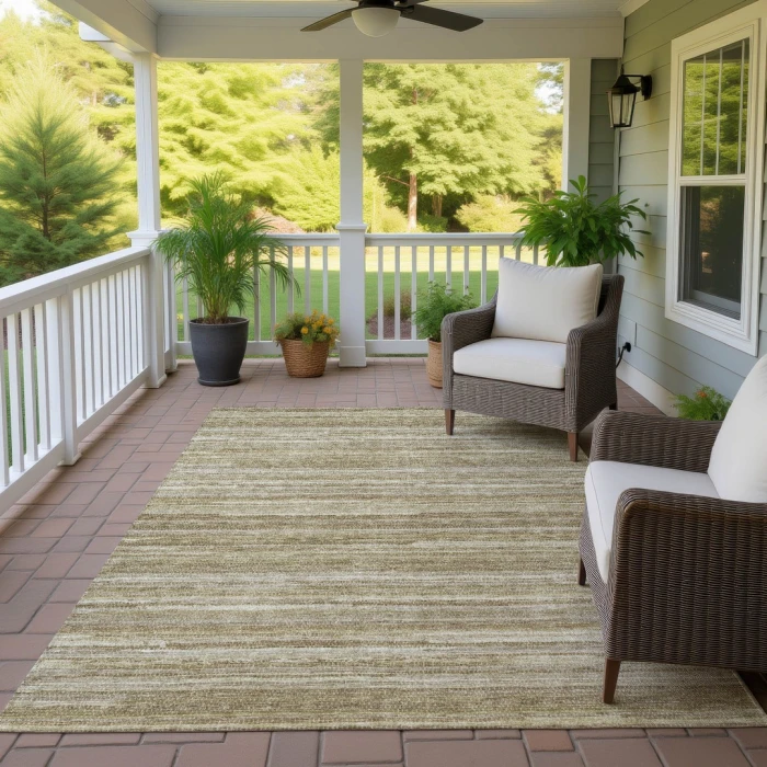 Addison Rugs Chantille Brown ACN2717 5ft. x 7ft.6in. Rect. Rug