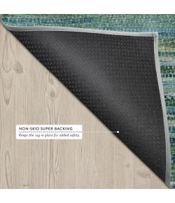 Addison Rugs Chantille Teal ACN2717 5ft. x 7ft.6in. Rect. Rug
