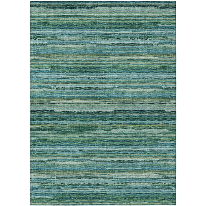 Addison Rugs Chantille Teal ACN2717 5ft. x 7ft.6in. Rect. Rug