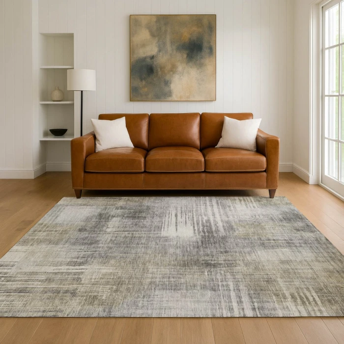 Addison Rugs Chantille Gray ACN2718 5ft. x 7ft.6in. Rect. Rug