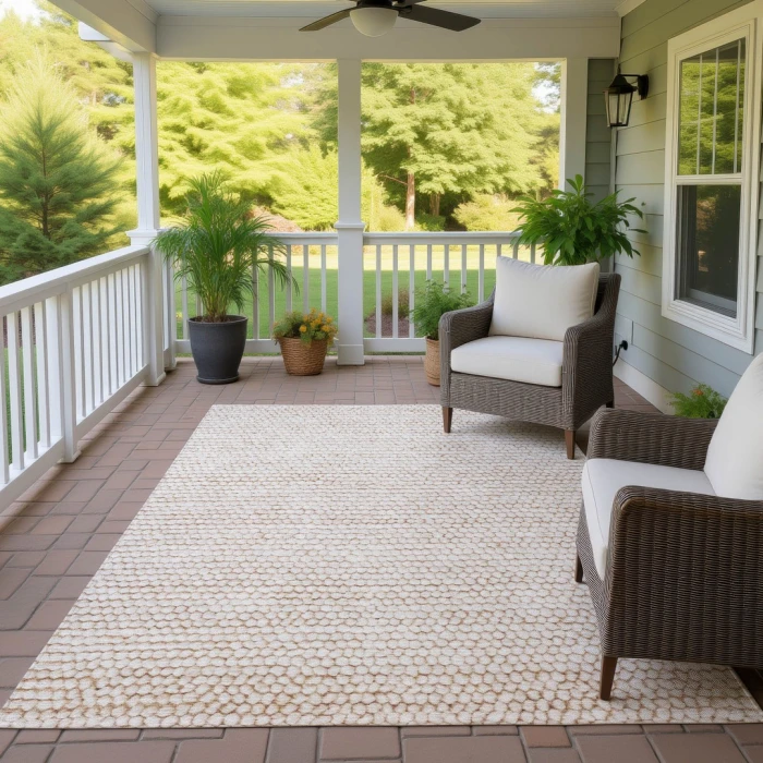 Addison Rugs Chantille Ivory ACN2719 5ft. x 7ft.6in. Rect. Rug