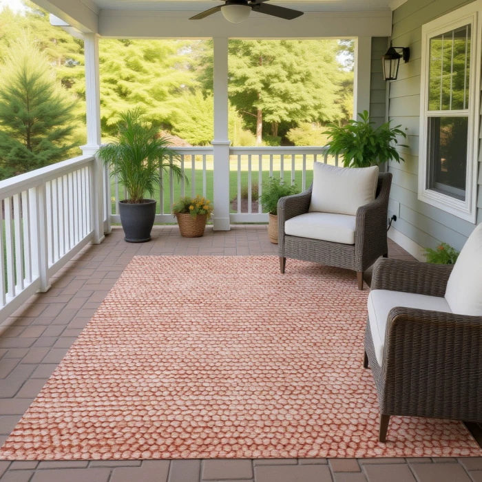 Addison Rugs Chantille Orange ACN2719 8ft. x 10ft. Rect. Rug