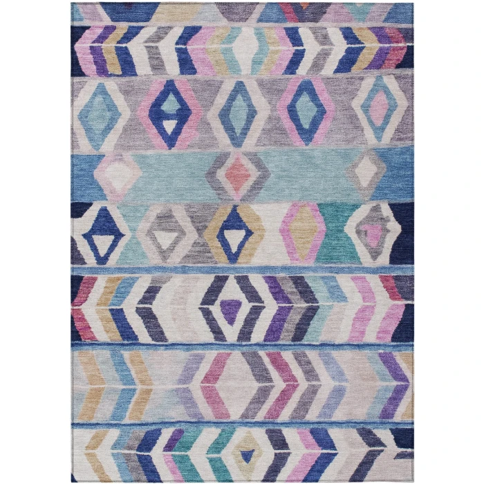 Addison Rugs Chantille Blue ACN2721 8ft. x 10ft. Rect. Rug
