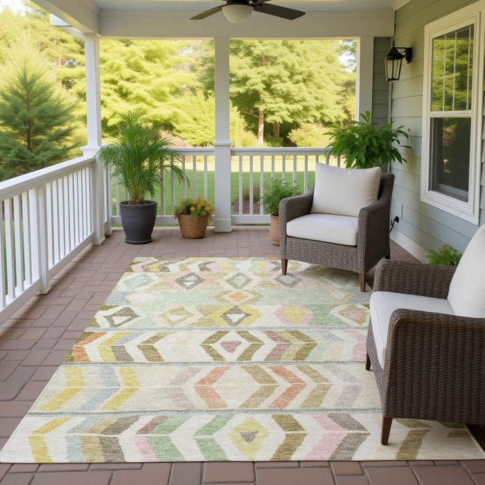 Addison Rugs Chantille Brown ACN2721 5ft. x 7ft.6in. Rect. Rug