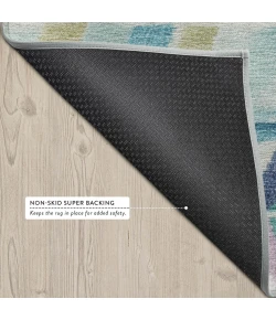 Addison Rugs Chantille Teal ACN2721 5ft. x 7ft.6in. Rect. Rug