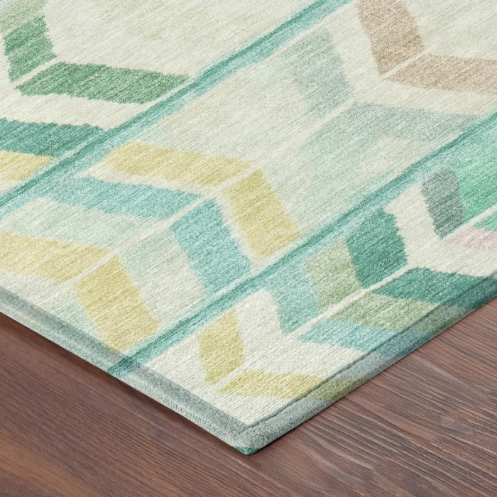 Addison Rugs Chantille Teal ACN2721 5ft. x 7ft.6in. Rect. Rug