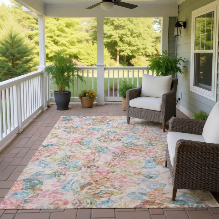 Addison Rugs Chantille Pink ACN2723 5ft. x 7ft.6in. Rect. Rug