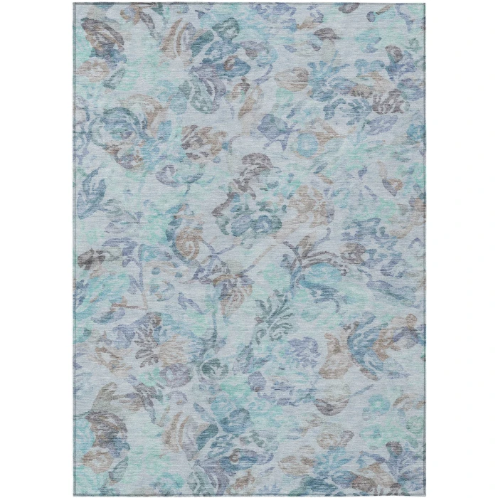 Addison Rugs Chantille Teal ACN2723 5ft. x 7ft.6in. Rect. Rug