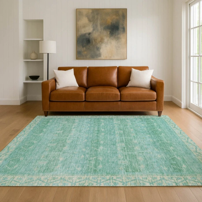 Addison Rugs Chantille Green ACN2725 8ft. x 10ft. Rect. Rug