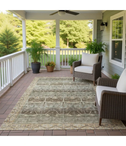 Addison Rugs Chantille Brown ACN2725 9ft. x 12ft. Rect. Rug
