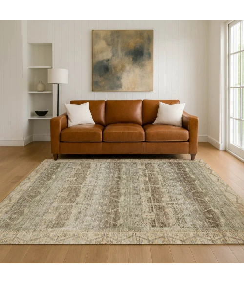 Addison Rugs Chantille Brown ACN2725 9ft. x 12ft. Rect. Rug