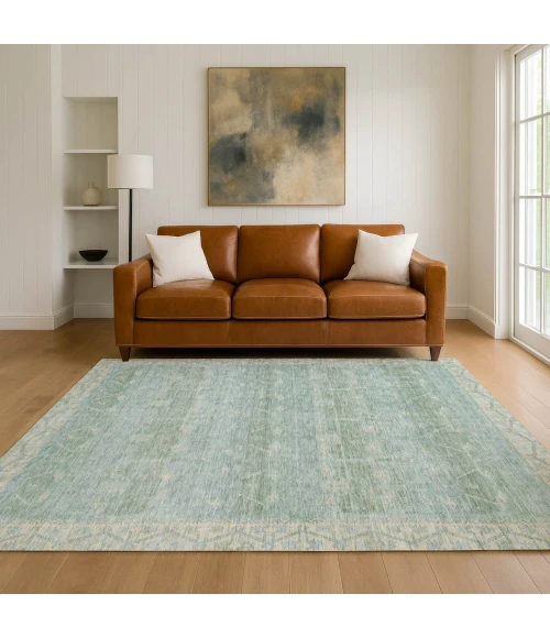 Addison Rugs Chantille Green ACN2725 9ft. x 12ft. Rect. Rug