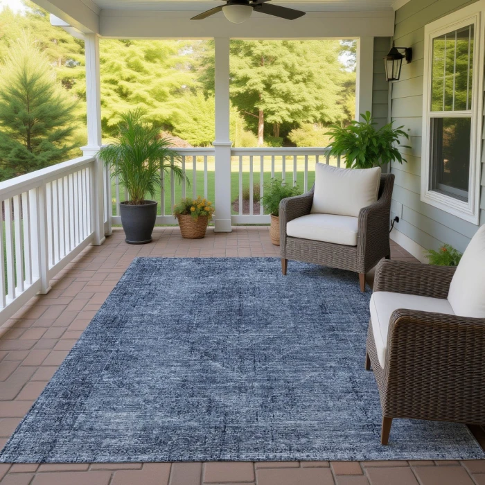 Addison Rugs Chantille Blue ACN2726 5ft. x 7ft.6in. Rect. Rug