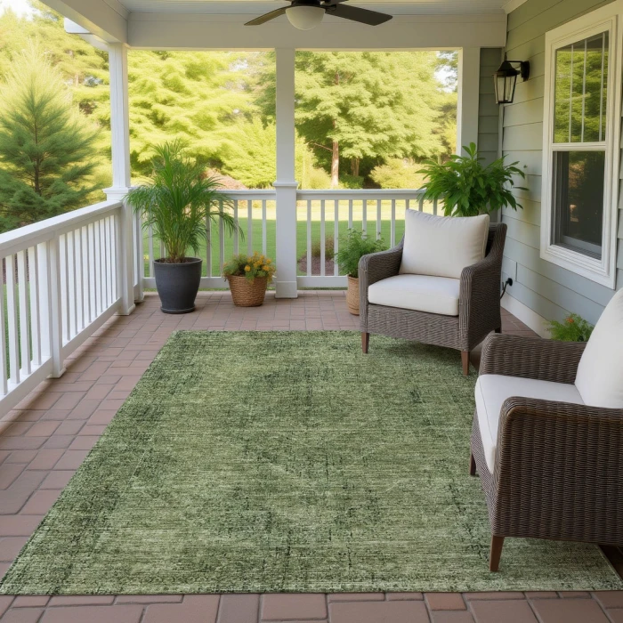 Addison Rugs Chantille Green ACN2726 8ft. x 10ft. Rect. Rug