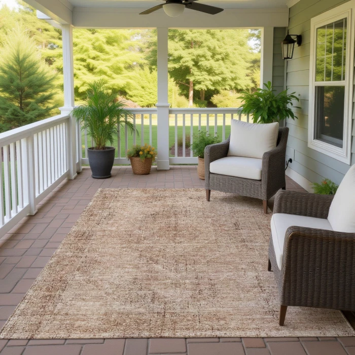 Addison Rugs Chantille Orange ACN2726 5ft. x 7ft.6in. Rect. Rug