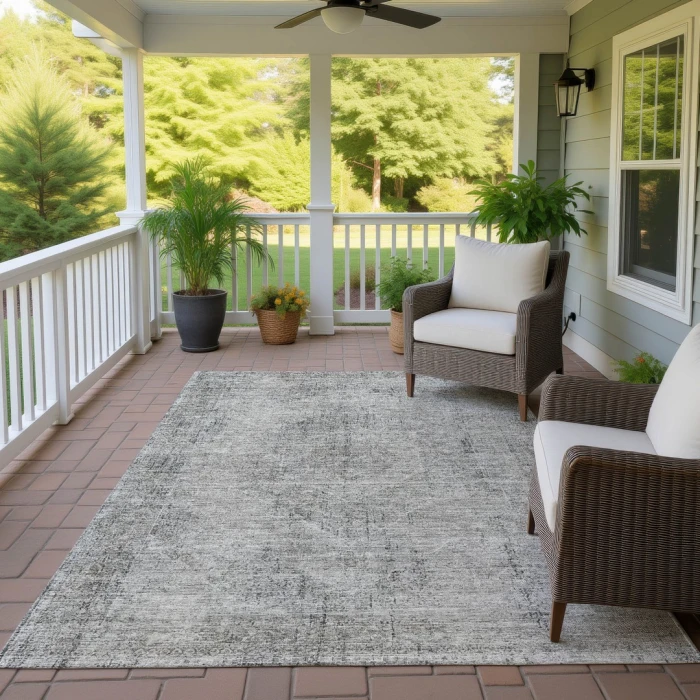 Addison Rugs Chantille Gray ACN2726 5ft. x 7ft.6in. Rect. Rug