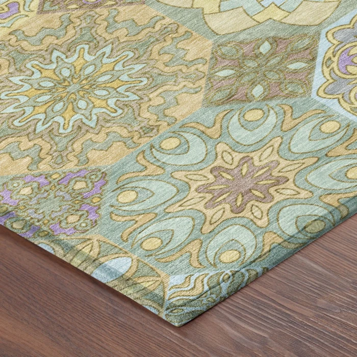 Addison Rugs Chantille Gold ACN2729 5ft. x 7ft.6in. Rect. Rug
