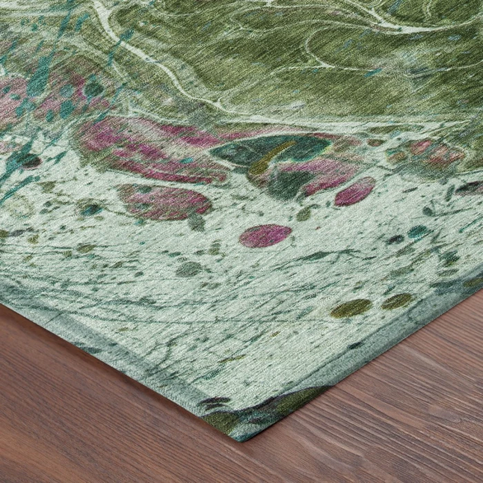 Addison Rugs Chantille Green ACN2730 9ft. x 12ft. Rect. Rug