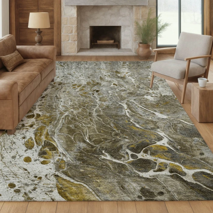 Addison Rugs Chantille Gray ACN2730 9ft. x 12ft. Rect. Rug
