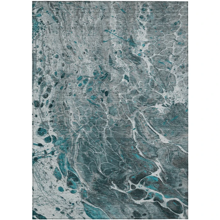 Addison Rugs Chantille Teal ACN2730 8ft. x 10ft. Rect. Rug