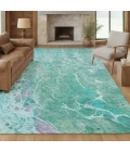 Addison Rugs Chantille Teal ACN2731 8ft. x 10ft. Rect. Rug