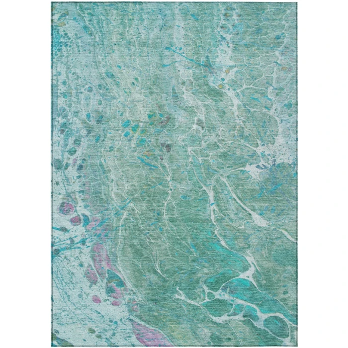 Addison Rugs Chantille Teal ACN2731 8ft. x 10ft. Rect. Rug