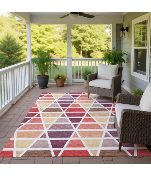 Addison Rugs Chantille Red ACN2732 8ft. x 10ft. Rect. Rug