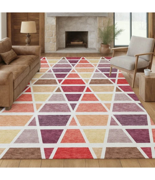Addison Rugs Chantille Red ACN2732 8ft. x 10ft. Rect. Rug