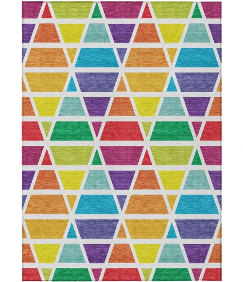 Addison Rugs Chantille Orange ACN2732 5ft. x 7ft.6in. Rect. Rug