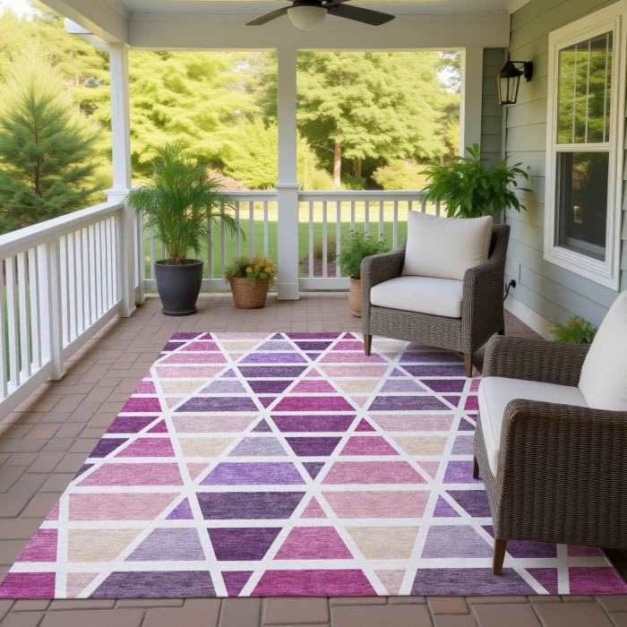 Addison Rugs Chantille Pink ACN2732 5ft. x 7ft.6in. Rect. Rug