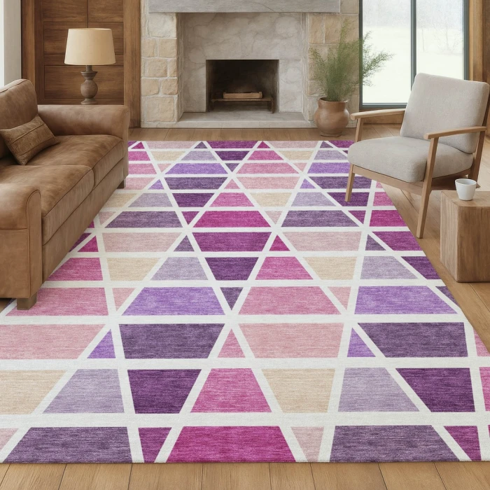 Addison Rugs Chantille Pink ACN2732 5ft. x 7ft.6in. Rect. Rug