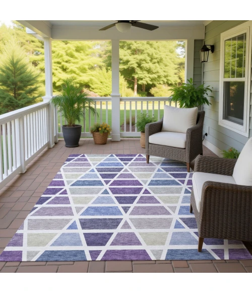Addison Rugs Chantille Purple ACN2732 9ft. x 12ft. Rect. Rug