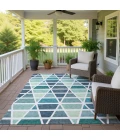 Addison Rugs Chantille Teal ACN2732 9ft. x 12ft. Rect. Rug