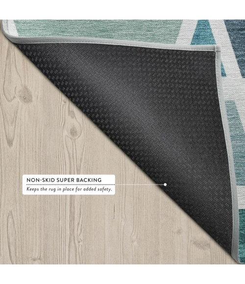 Addison Rugs Chantille Teal ACN2732 9ft. x 12ft. Rect. Rug